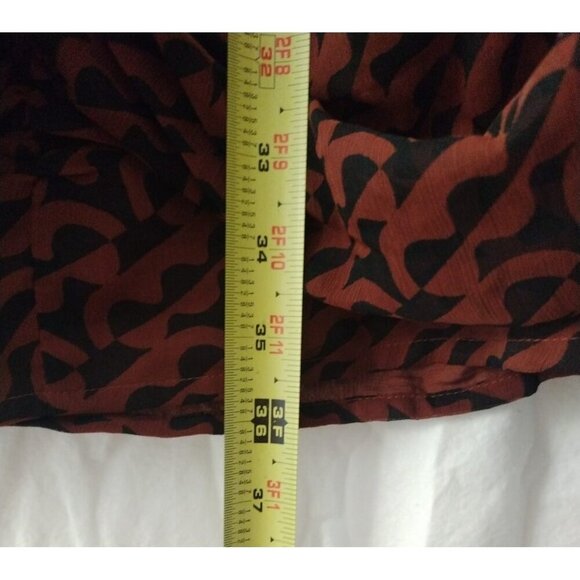 A New Day Womens Brown & Black Long Sleeve Ruched Dress XXL. NWT - Picture 7 of 7